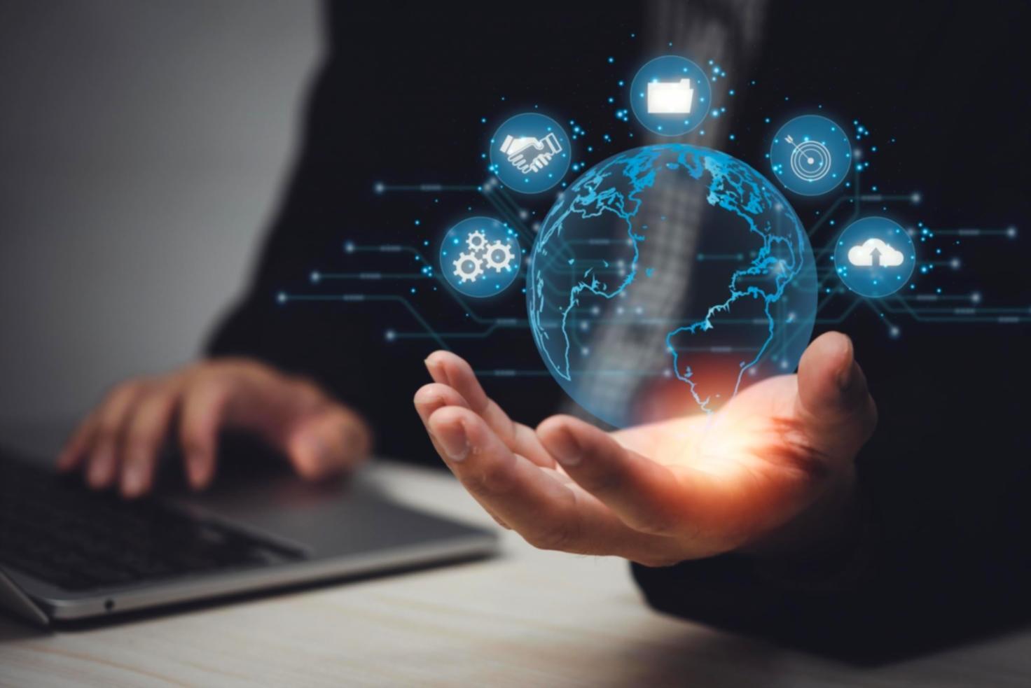 Moderne Lernumgebung mit interaktiven Technologien